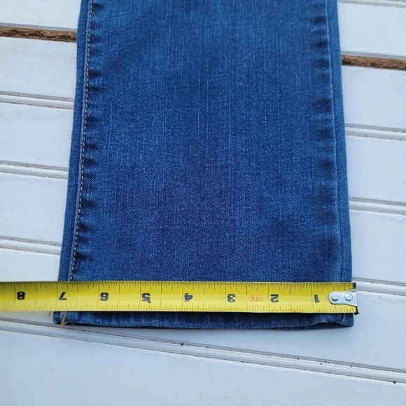 Place Boys Adjustable Waist Stretch Straight Denim Blue Jeans 30x26 Sz 14 - Picture 10 of 10